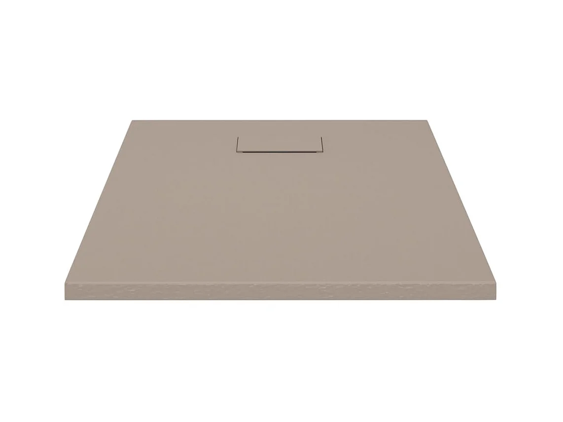 Plato de ducha SMC marrón 90x70 cm ES610252