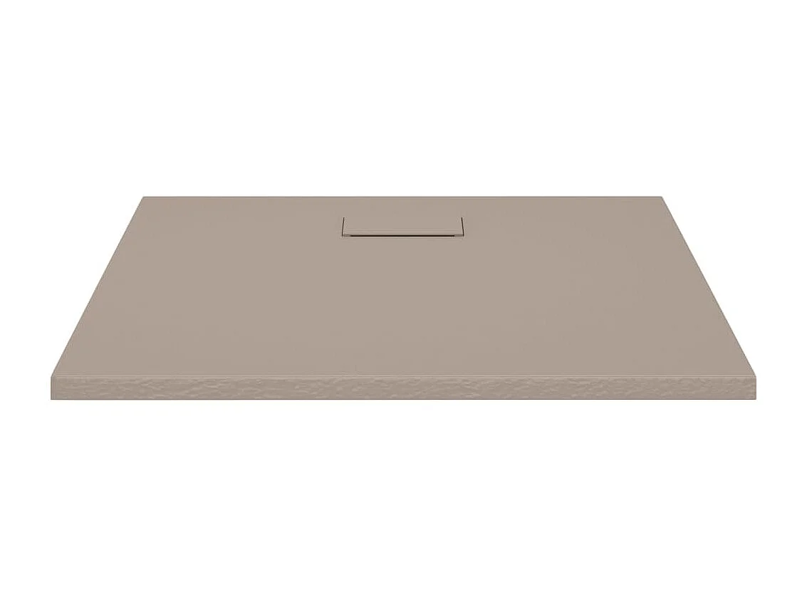 Plato de ducha SMC marrón 90x80 cm ES919638