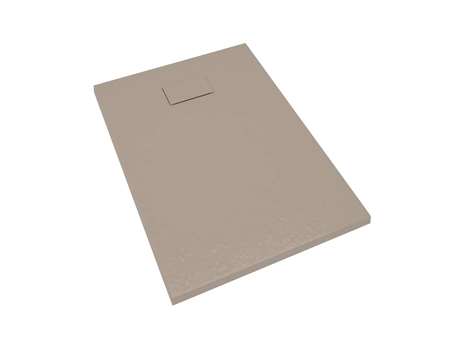 Plato de ducha SMC marrón 100x70 cm ES511878