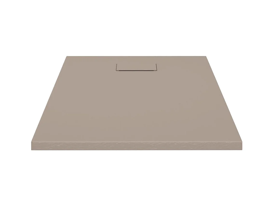 Plato de ducha SMC marrón 100x70 cm ES511878