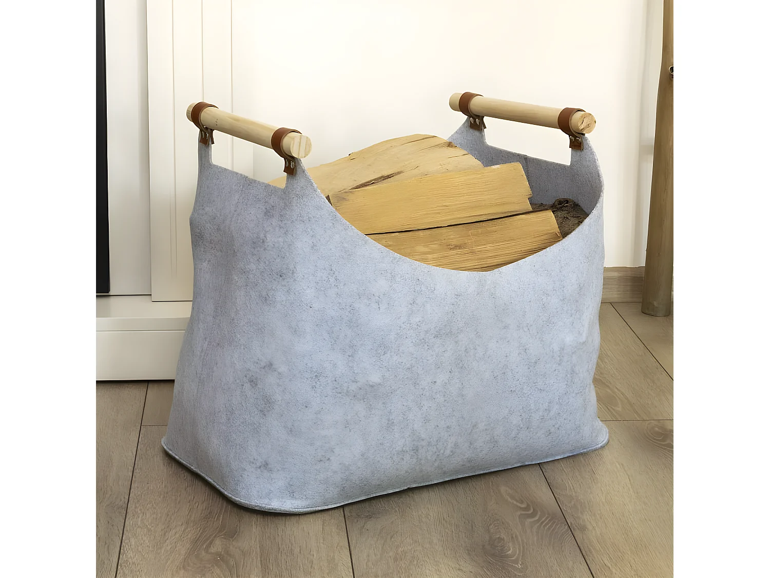 Tête de lit à LED Marron foncé 203x16x78,88 cm Tissu PEWV46317 BonneVie Meuble