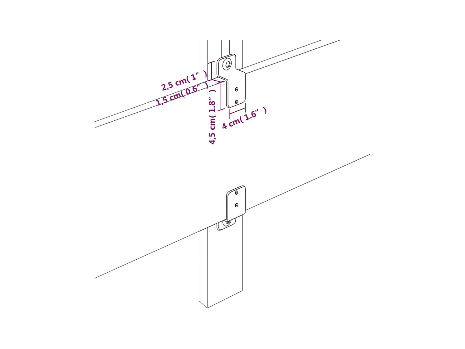 2er-set-Kopfteil,Bettkopfteile Dunkelblau 90x5x78/88 cm Samt -gkd867485