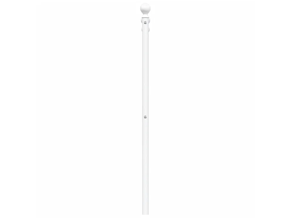Tête de lit métal blanc 140 cm LKC64888 BonneVie Meuble