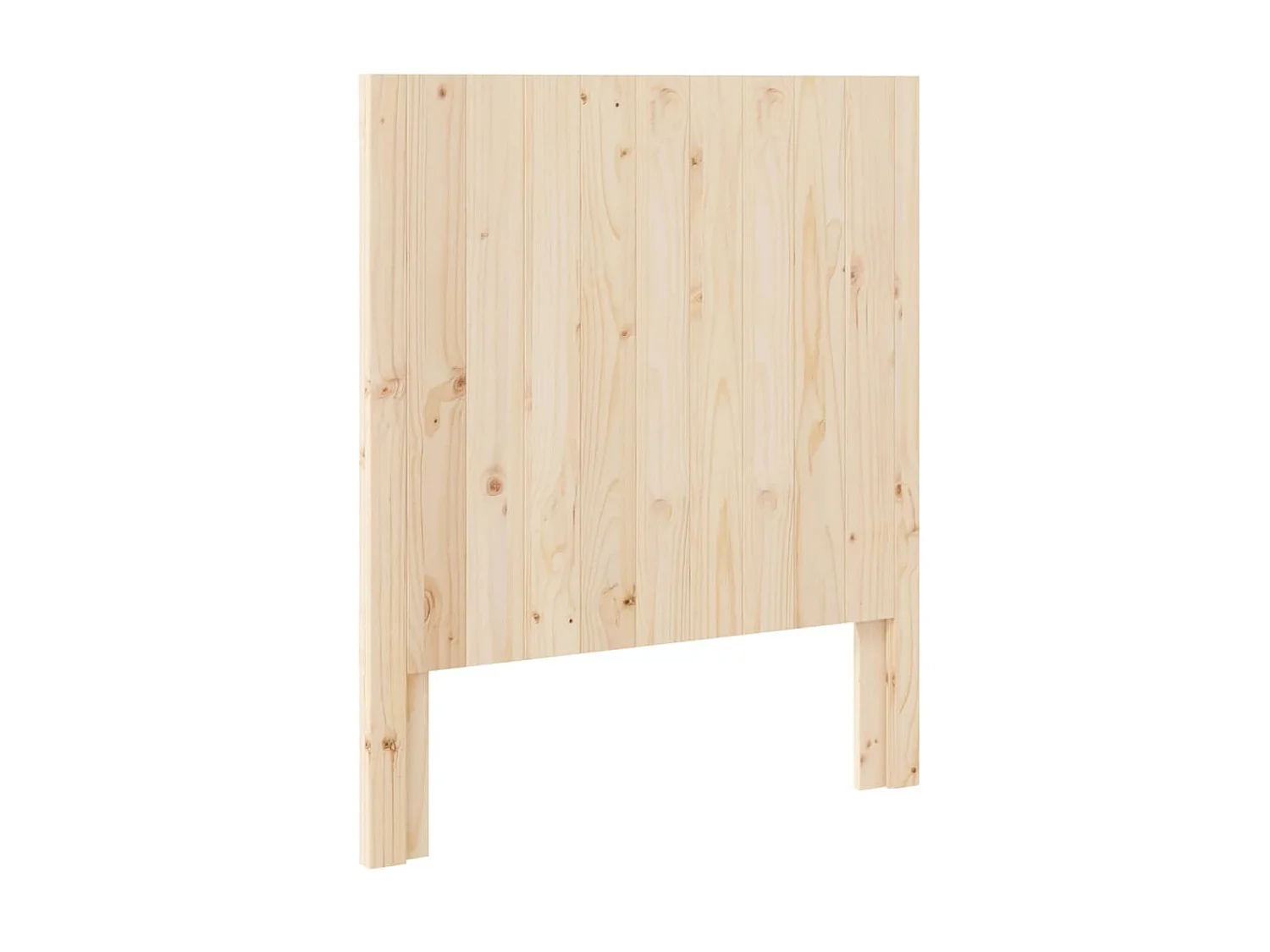 Cabecero de madera maciza de pino 90x104 cm ES28418