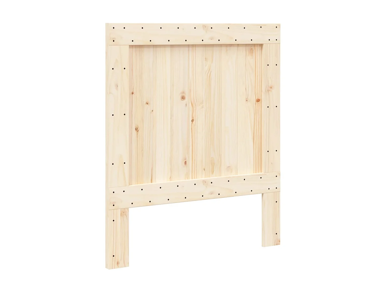 Tête de lit 90x104 cm bois massif de pin POI68643 BonneVie Meuble