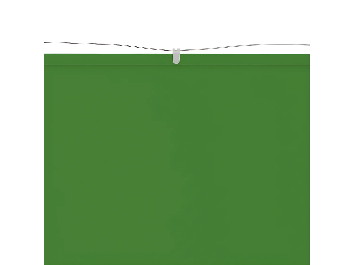 Toldo vertical verde claro 180x420 cm tela oxford ES93782