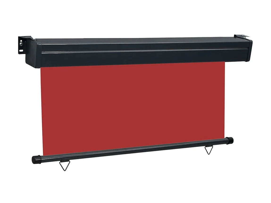 Auvent latéral de balcon 170x250 cm Rouge WVGQ5174