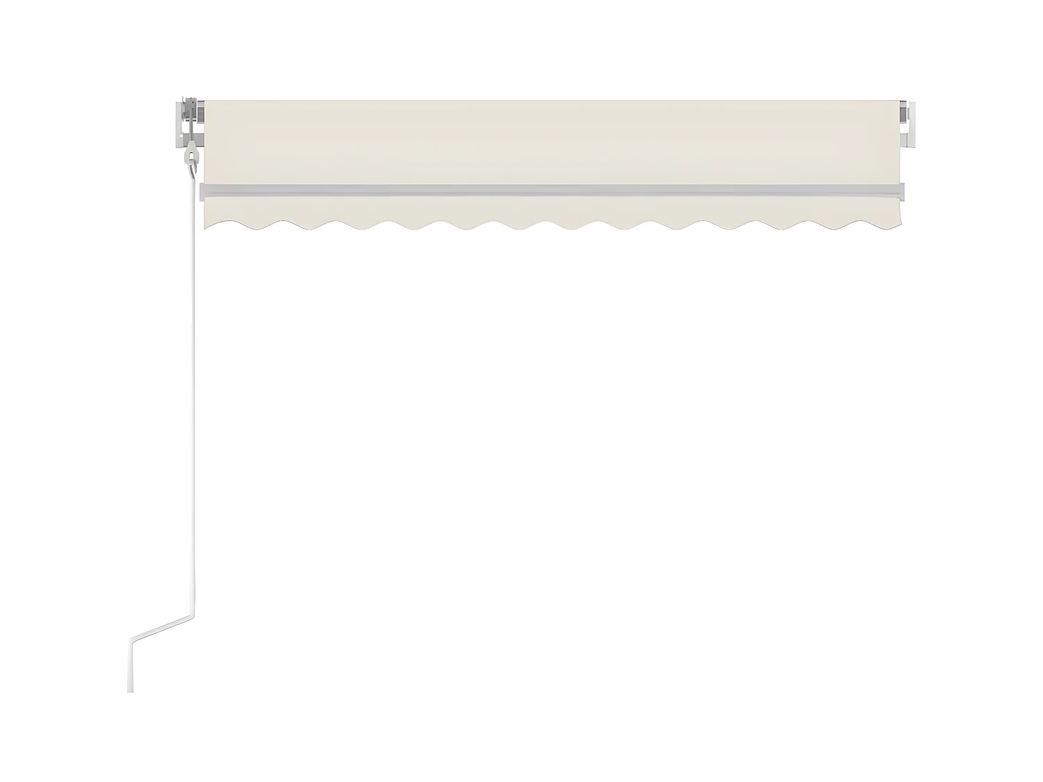 Auvent rétractable automatique 300x250 cm Crème WVGQ3385