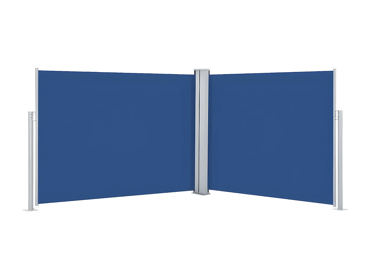 Auvent latéral rétractable Bleu 140 x 1000 cm WVGQ3430