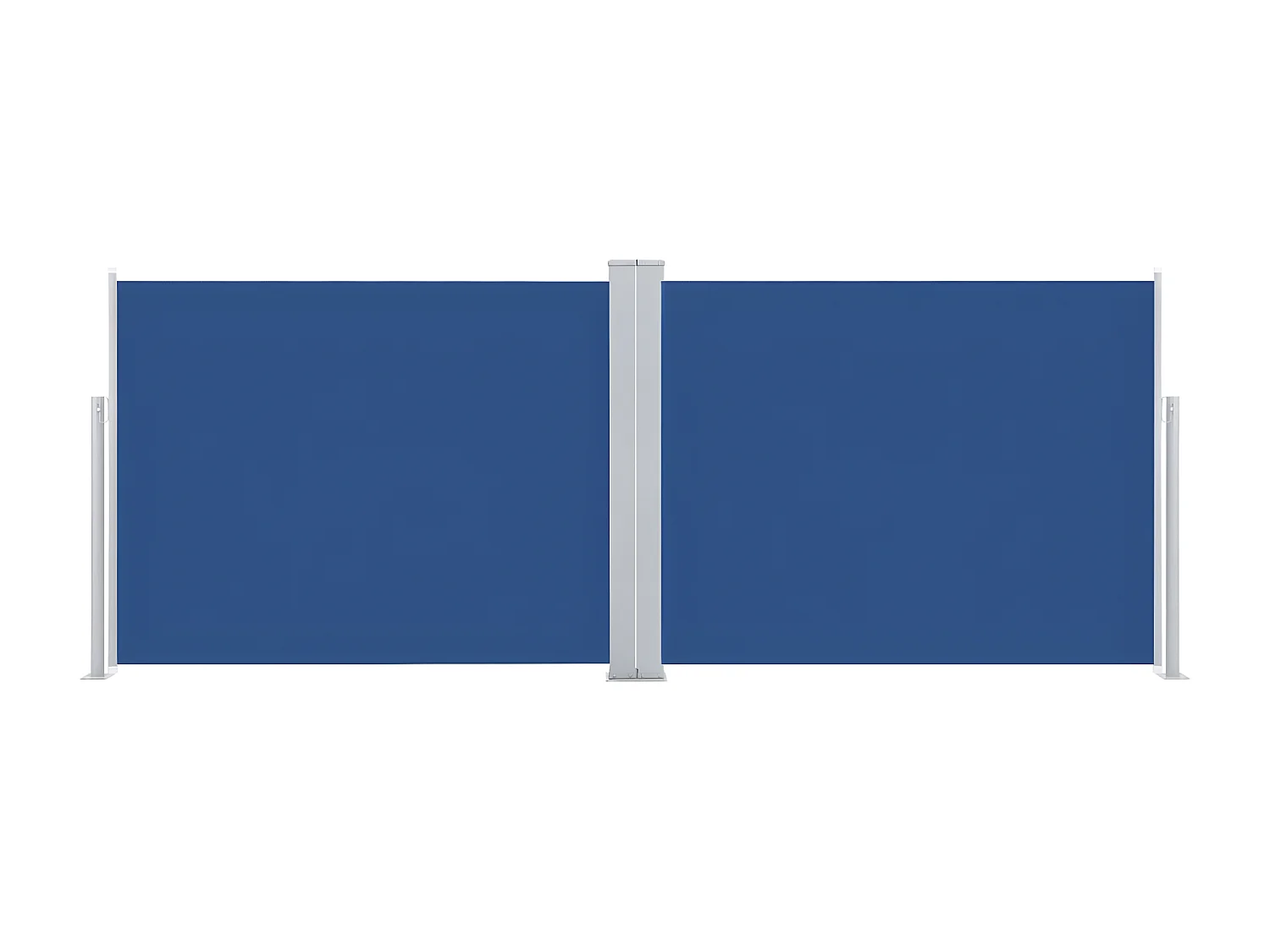 Auvent latéral rétractable Bleu 140 x 1000 cm WVGQ3430