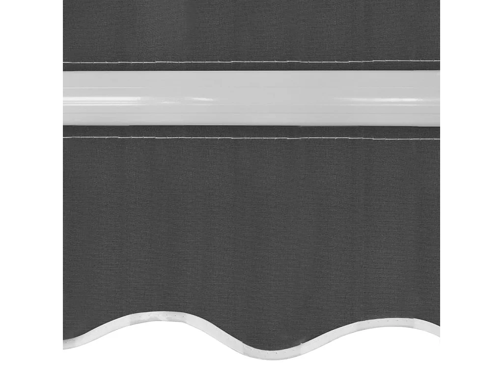 Auvent pliable manuel 350 cm Anthracite WVGQ5152