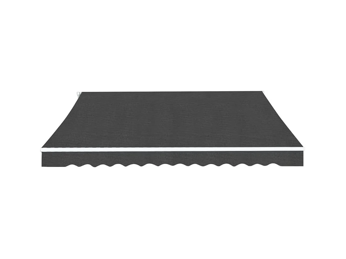 Auvent pliable manuel 350 cm Anthracite WVGQ5152