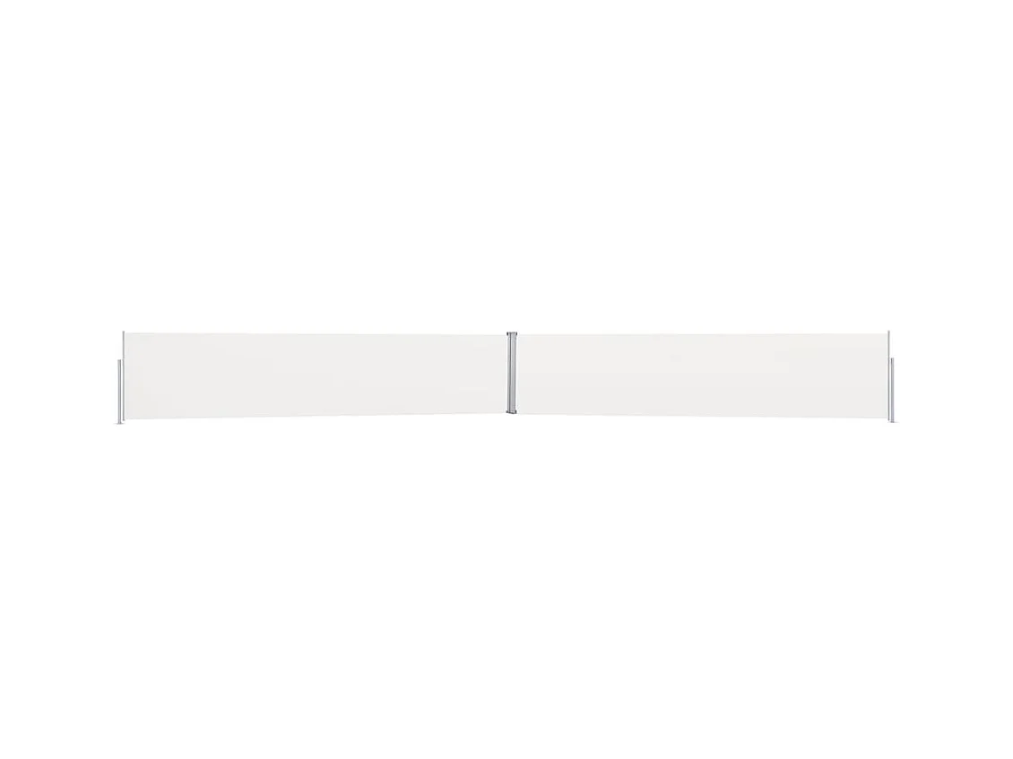 Auvent latéral rétractable Crème 140x1200 cm WVGQ3893