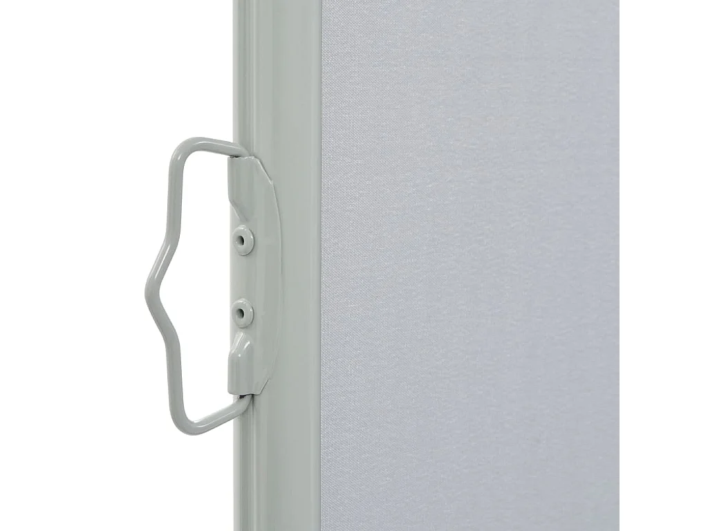Auvent latéral rétractable de patio 160 x 300 cm Gris WVGQ9410