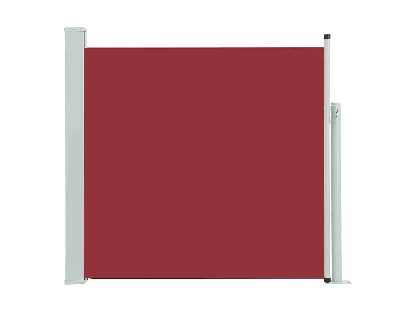 Auvent latéral rétractable de patio 170x300 cm Rouge WVGQ3529