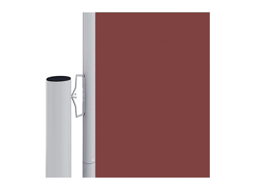 Auvent latéral rétractable Marron 200x600 cm WVGQ9925