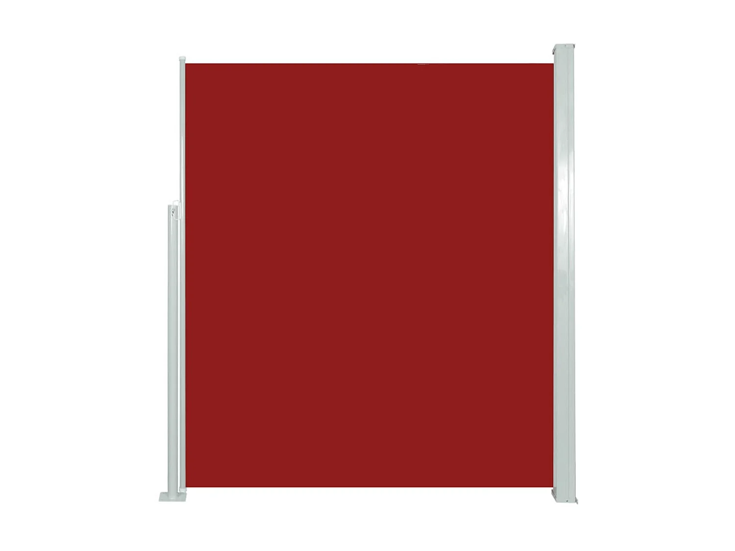 Auvent latéral rétractable 160 x 500 cm Rouge WVGQ5021