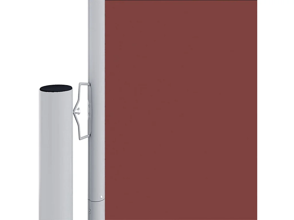 Auvent latéral rétractable Marron 200x1200 cm WVGQ8032
