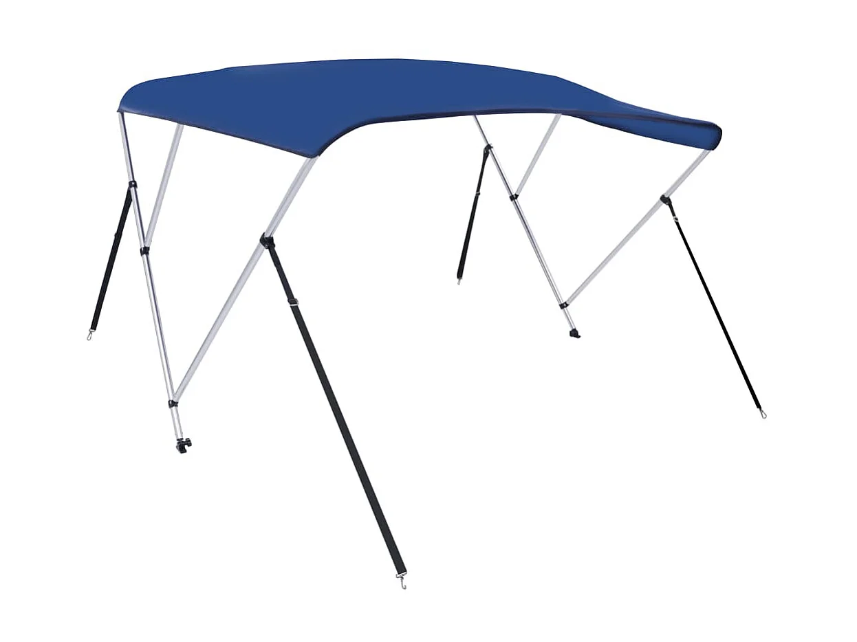 Store bateau à 3 arceaux Bleu 183x196x137 cm WVGQ8734