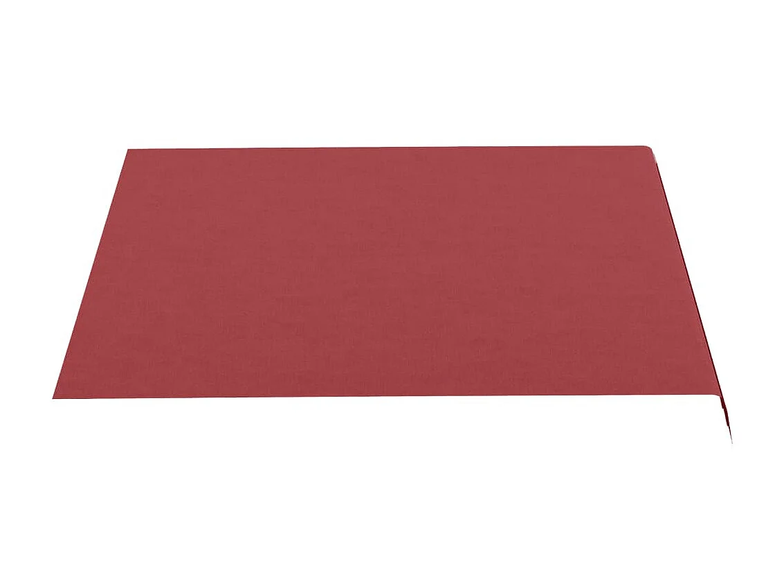 Tissu de remplacement pour auvent Bordeaux rouge 3x2,5 m WVGQ2513