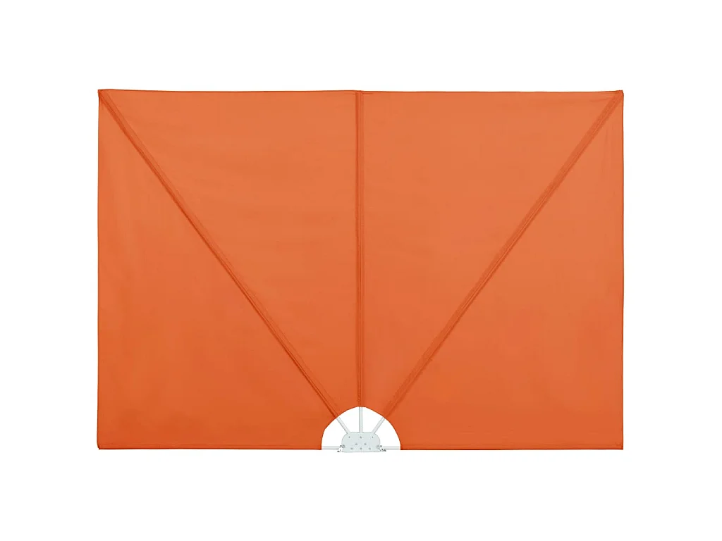 Toldo lateral plegable terraza color terracota 300x150 cm ES50442
