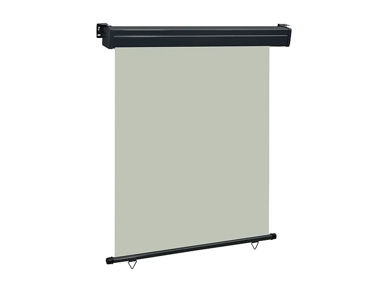 Toldo lateral de balcón gris 140x250 cm ES71057