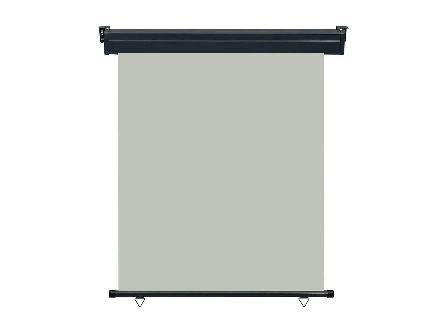 Toldo lateral de balcón gris 140x250 cm ES71057