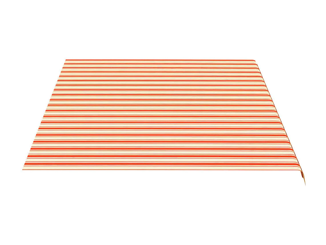 Tela de repuesto para toldo amarillo y naranja 5x3,5 m ES33242
