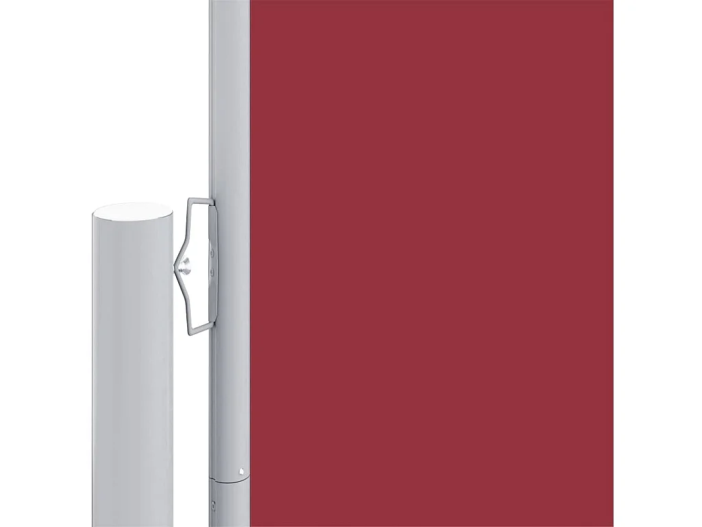 Toldo lateral retráctil rojo 200x600 cm ES23099