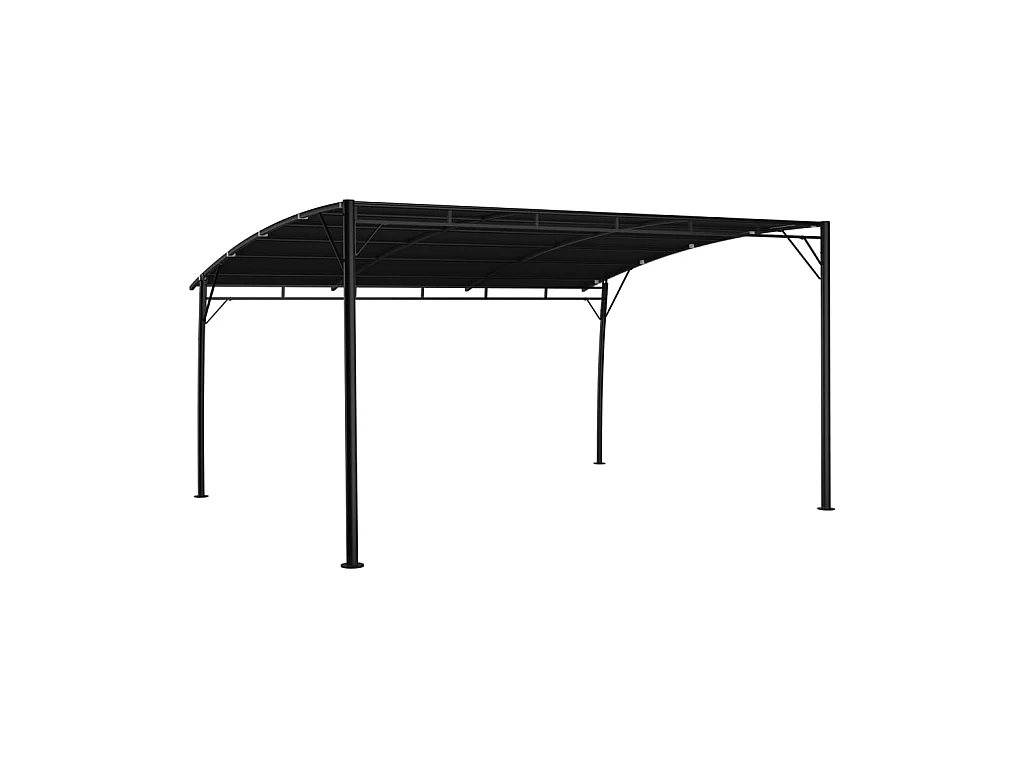 Zonneluifel 4x3x2,55 m antracietkleurig NL336709