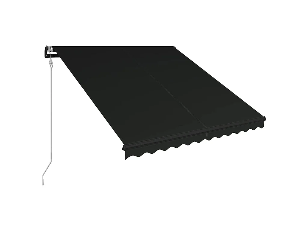 Auvent rétractable automatique 300x250 cm Anthracite WVGQ2457