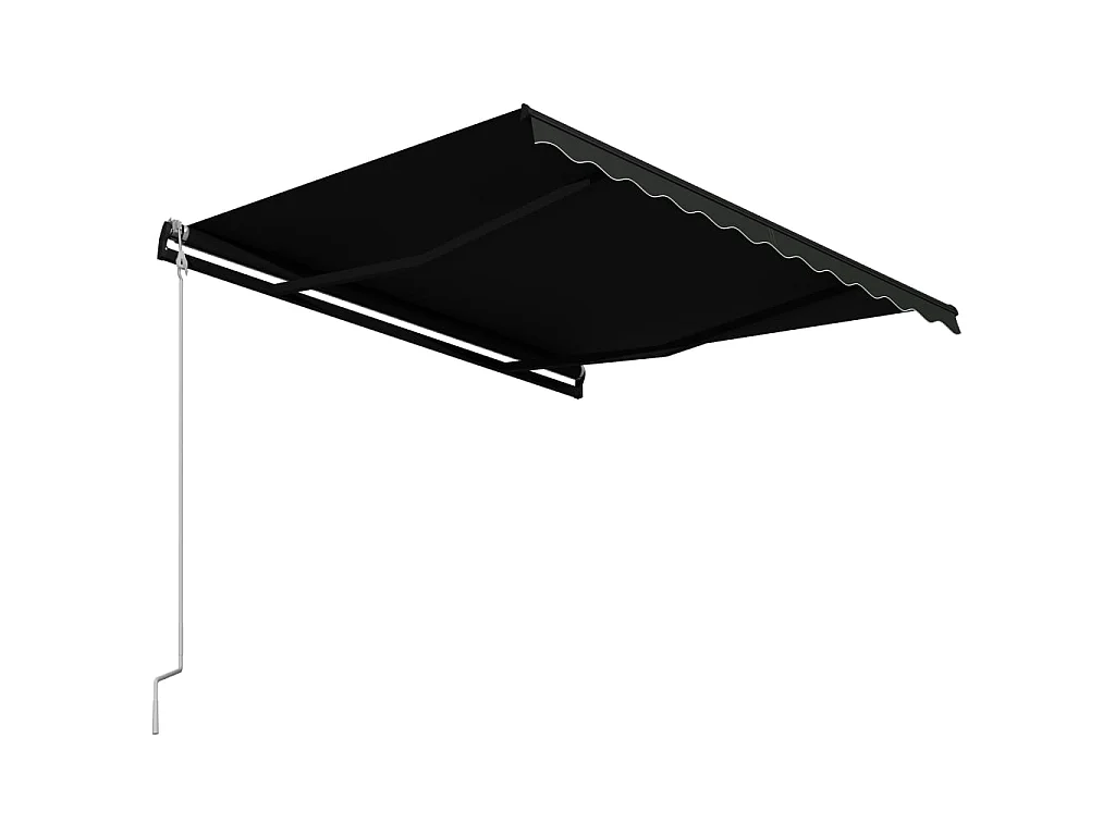 Auvent rétractable automatique 300x250 cm Anthracite WVGQ2457