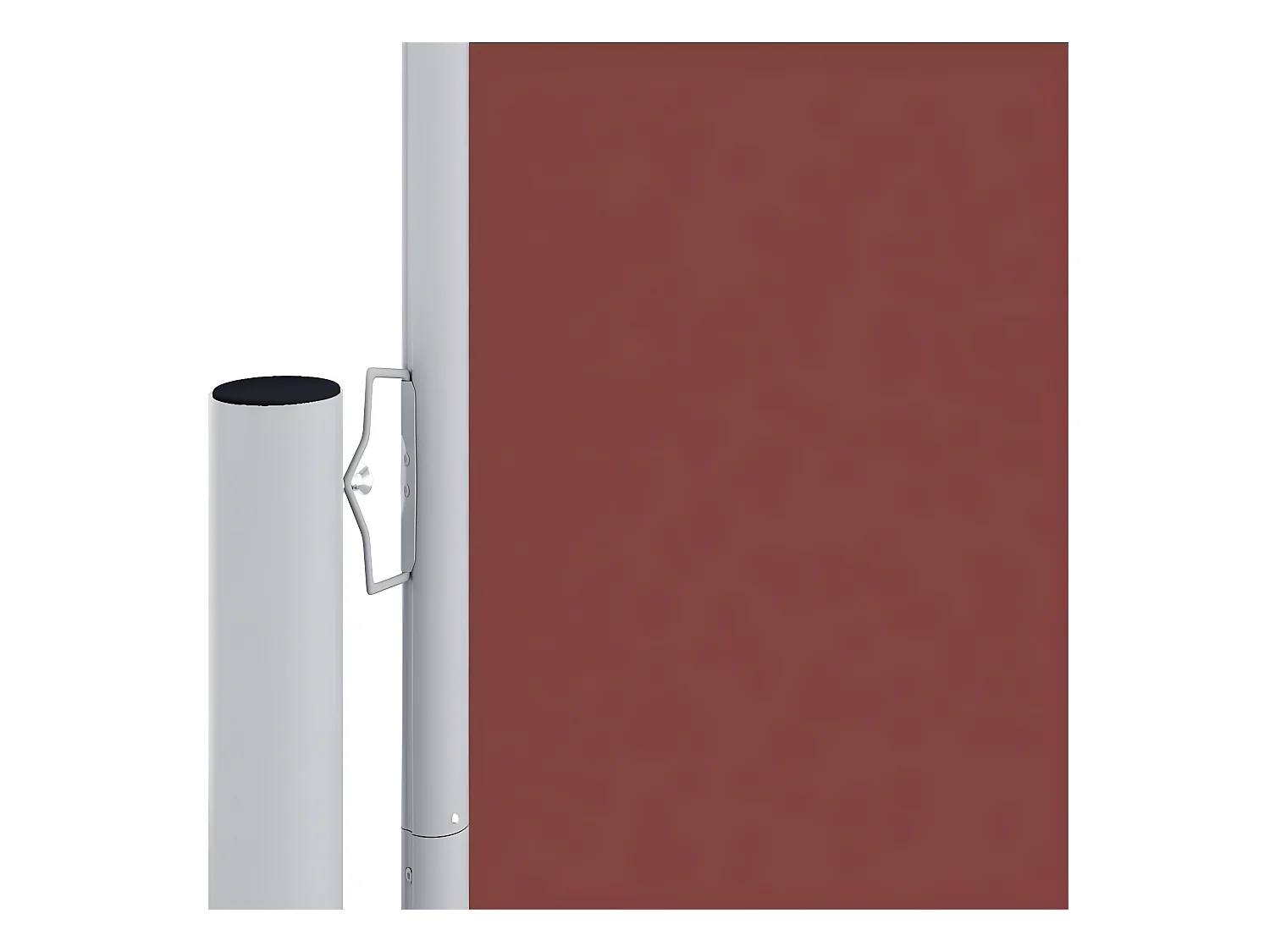 Auvent latéral rétractable Marron 180x600 cm WVGQ5544