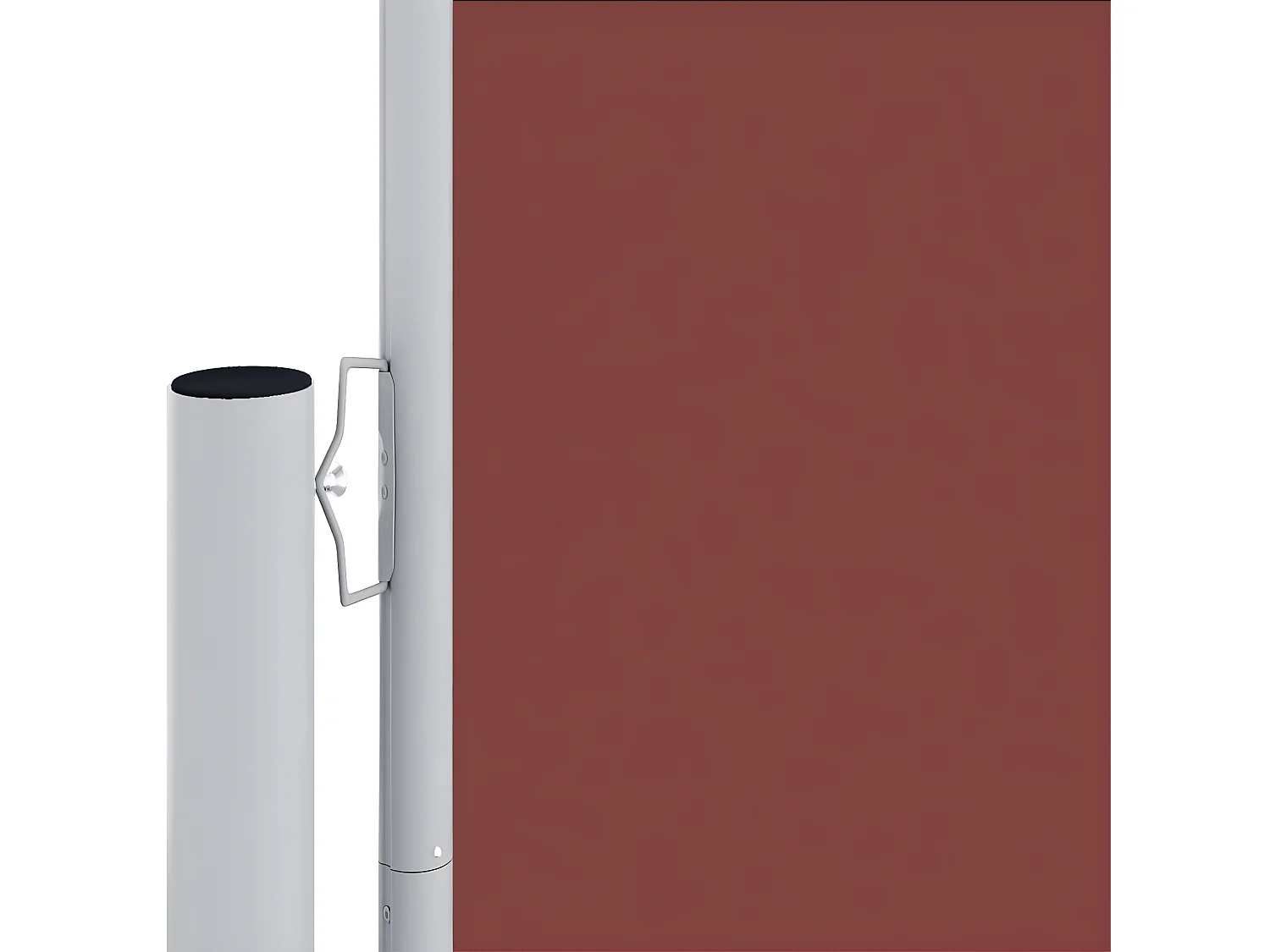 Auvent latéral rétractable Marron 180x600 cm WVGQ5544