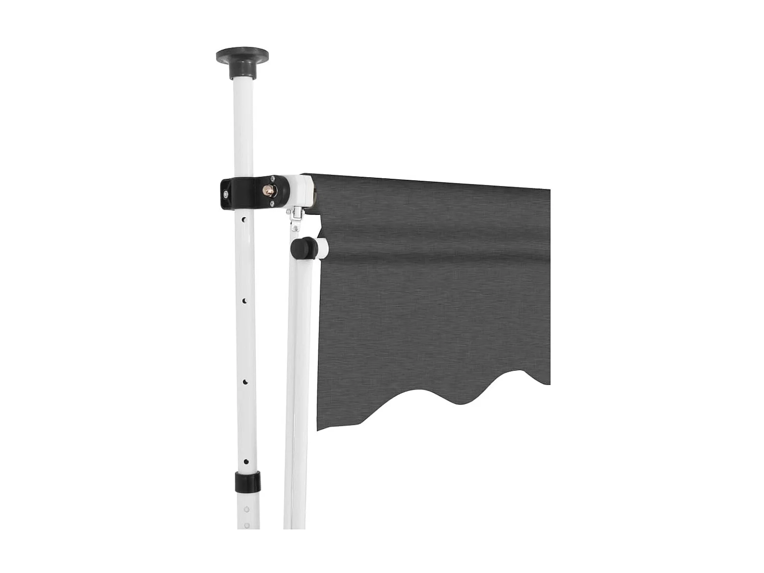 Auvent manuel rétractable 350 cm Anthracite  WVGQ9339