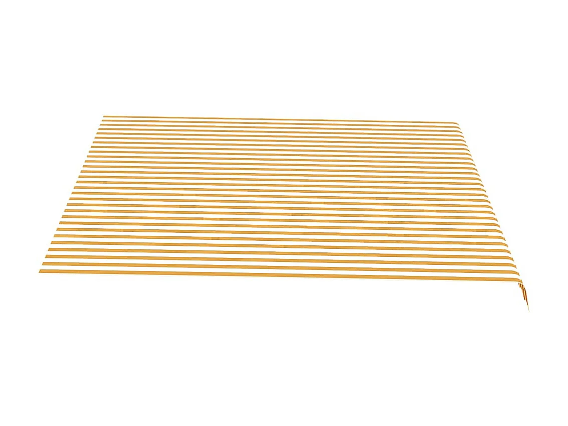 Vervangingsdoek voor luifel 4x3,5 m geel en wit NL504200