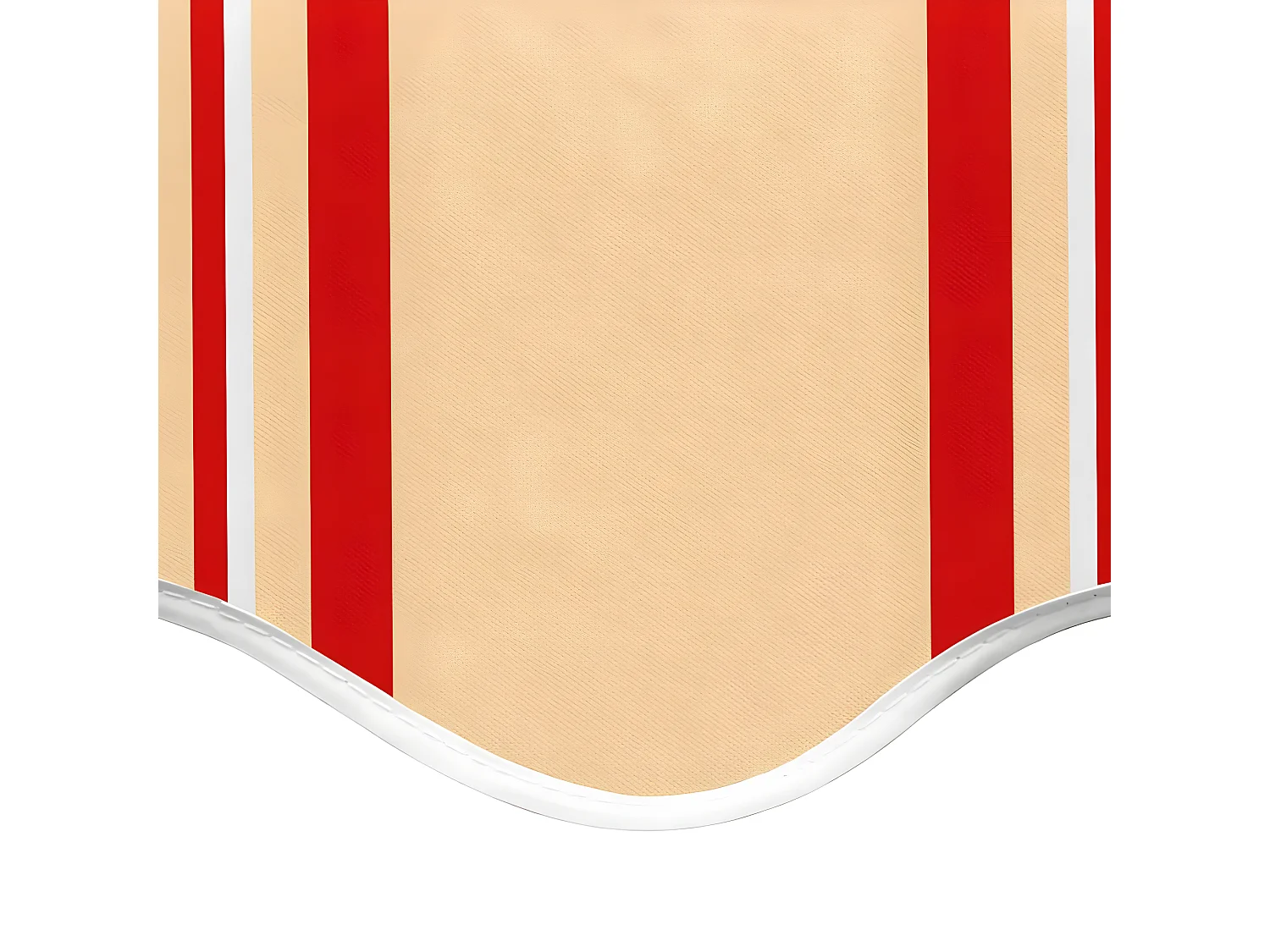 Tela de repuesto para toldo amarillo y naranja 5x3 m ES96602