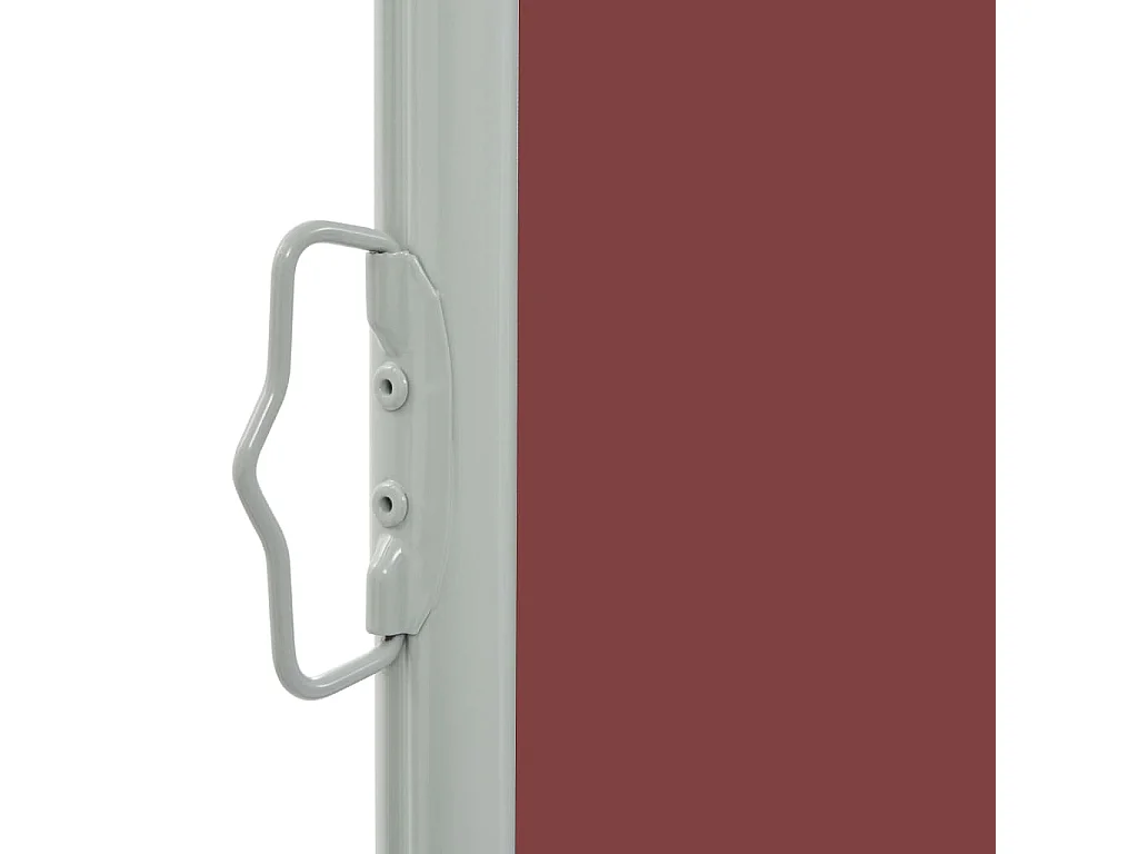 Auvent latéral rétractable de patio 80x300 cm Marron WVGQ1954