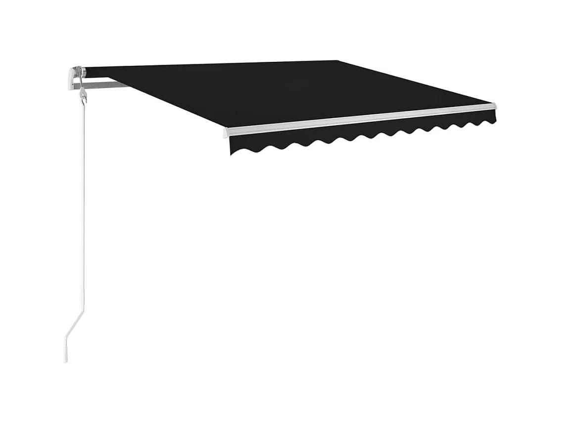 Auvent rétractable automatique 300x250 cm Anthracite WVGQ2397