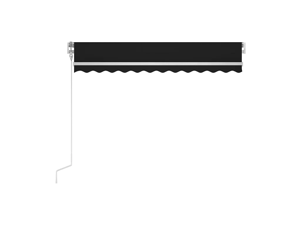 Auvent rétractable automatique 300x250 cm Anthracite WVGQ2397