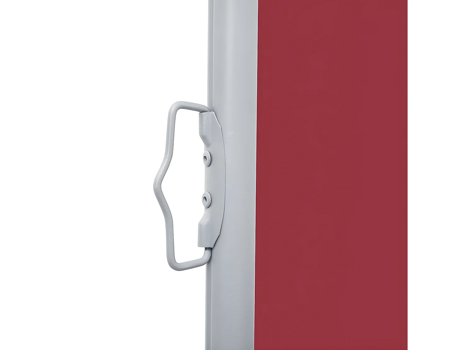 Auvent latéral rétractable Rouge 100 x 600 cm WVGQ9733