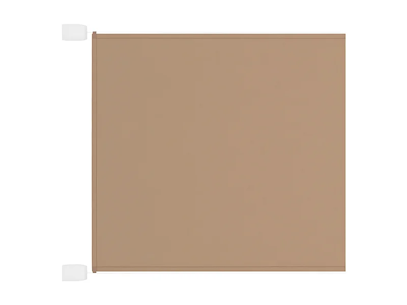 Auvent vertical Taupe 140x800 cm Tissu oxford WVGQ5879