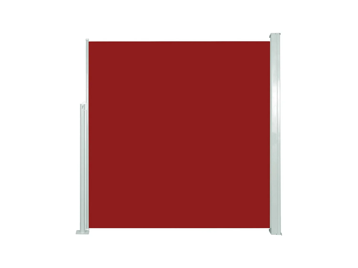 Auvent latéral rétractable de patio 140x300 cm Rouge WVGQ3824