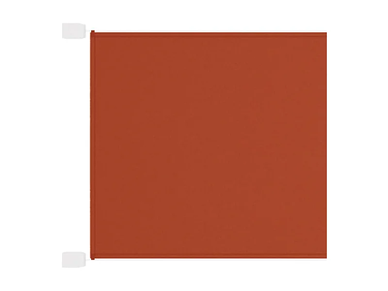 Auvent vertical Terre cuite 140x600 cm Tissu oxford WVGQ4548