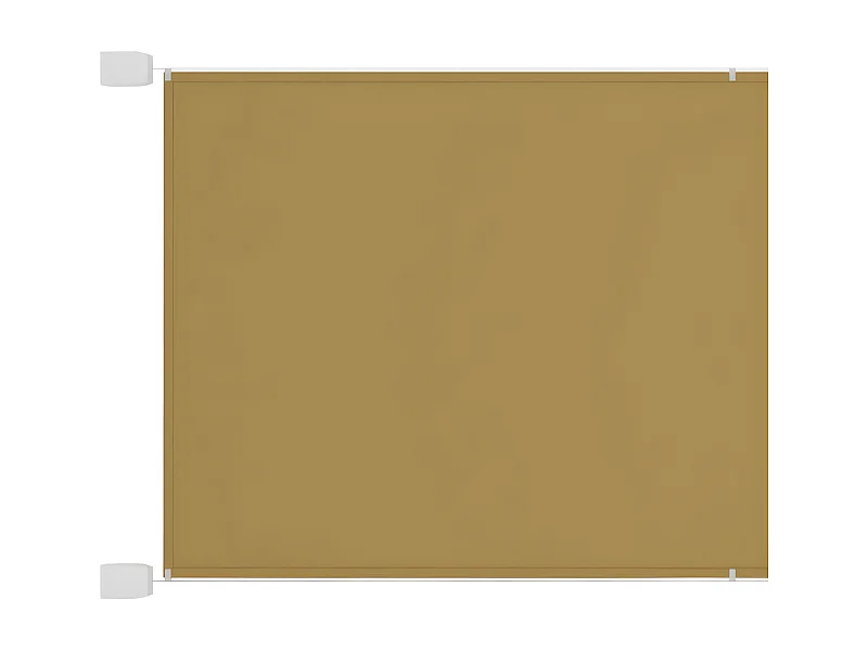 Auvent vertical Beige 140x800 cm Tissu oxford WVGQ6238