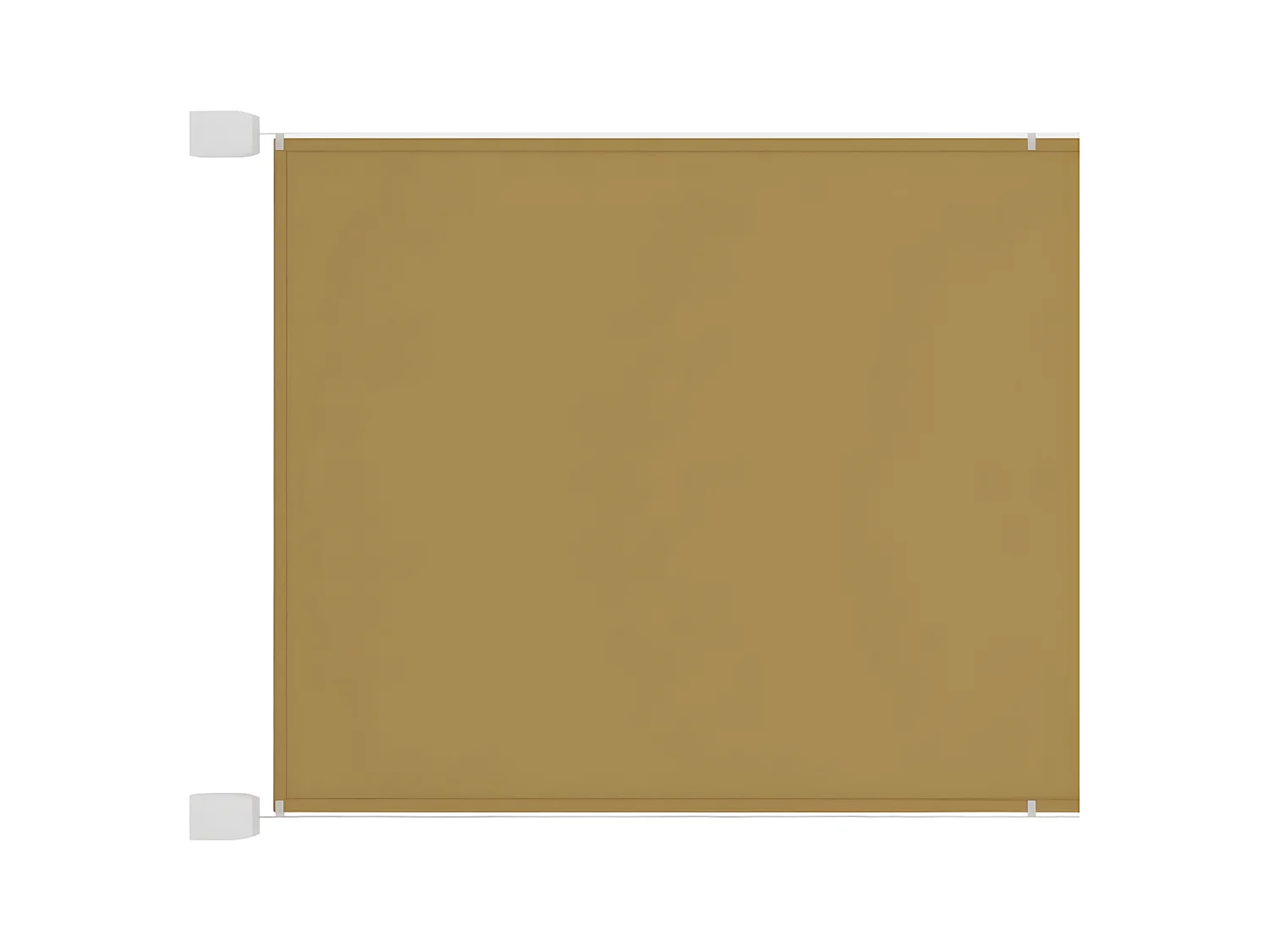 Auvent vertical Beige 140x800 cm Tissu oxford WVGQ6238