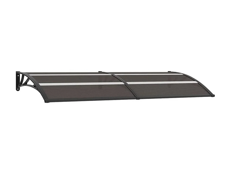 Deurluifel 240x100 cm PC zwart NL133965