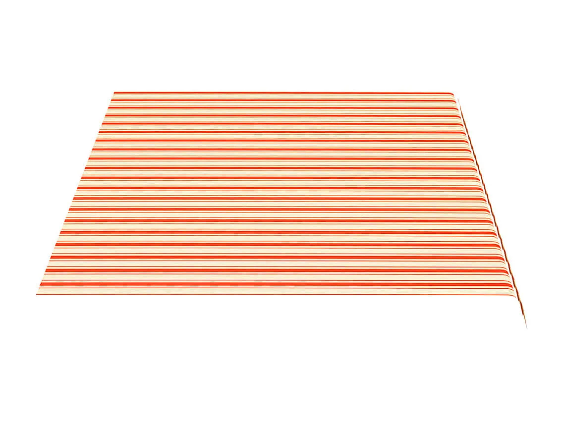 Tela de repuesto para toldo amarillo y naranja 4,5x3 m ES18236