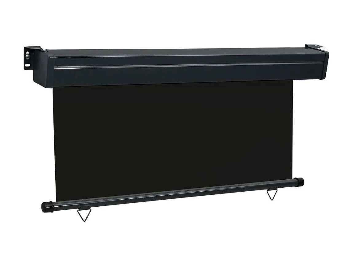 Auvent latéral de balcon 170x250 cm Noir WVGQ5182