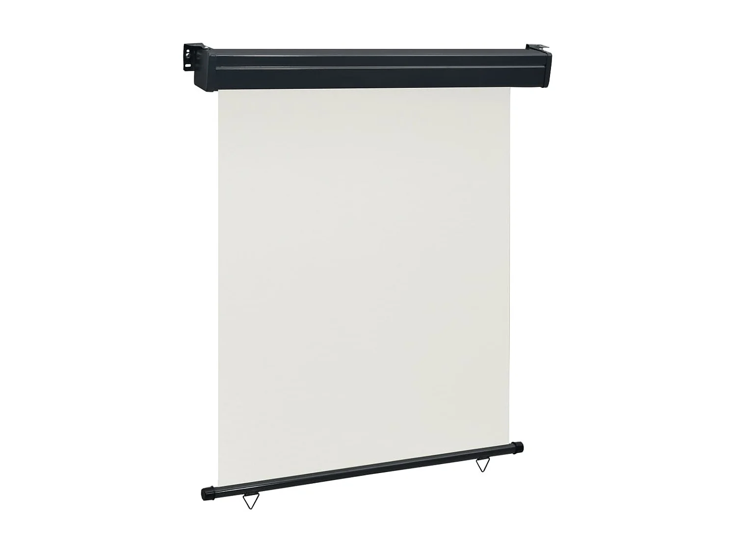 Auvent latéral de balcon 140x250 cm Crème WVGQ2684